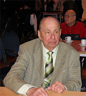 Jan Pasman tijdens de DETA (Kroonduivenreünie) 2013