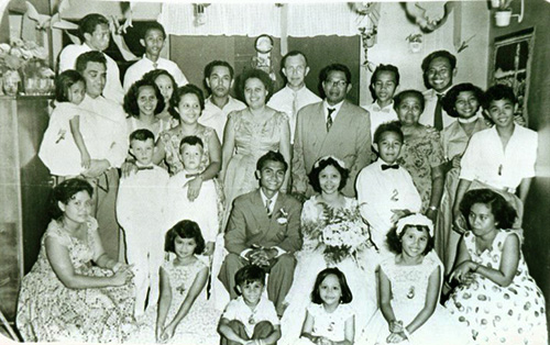 Huwelijk van Ek 18 sept 1959